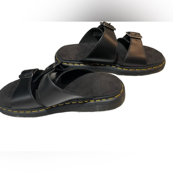 Dr. Martens Voss Quad Leather Sandals Black – Women’s 10 / Men’s 9 - Picture 5 of 7